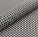Möbeltyg Houndstooth - Svart