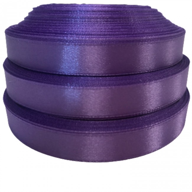 Satinband 12 mm Längd 32 RM - Violett