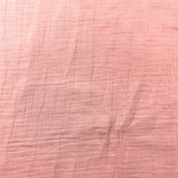 Cotton Muslin Double Gaze - Rosa