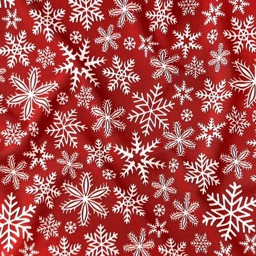 Cotton fabrics with Christmas designs