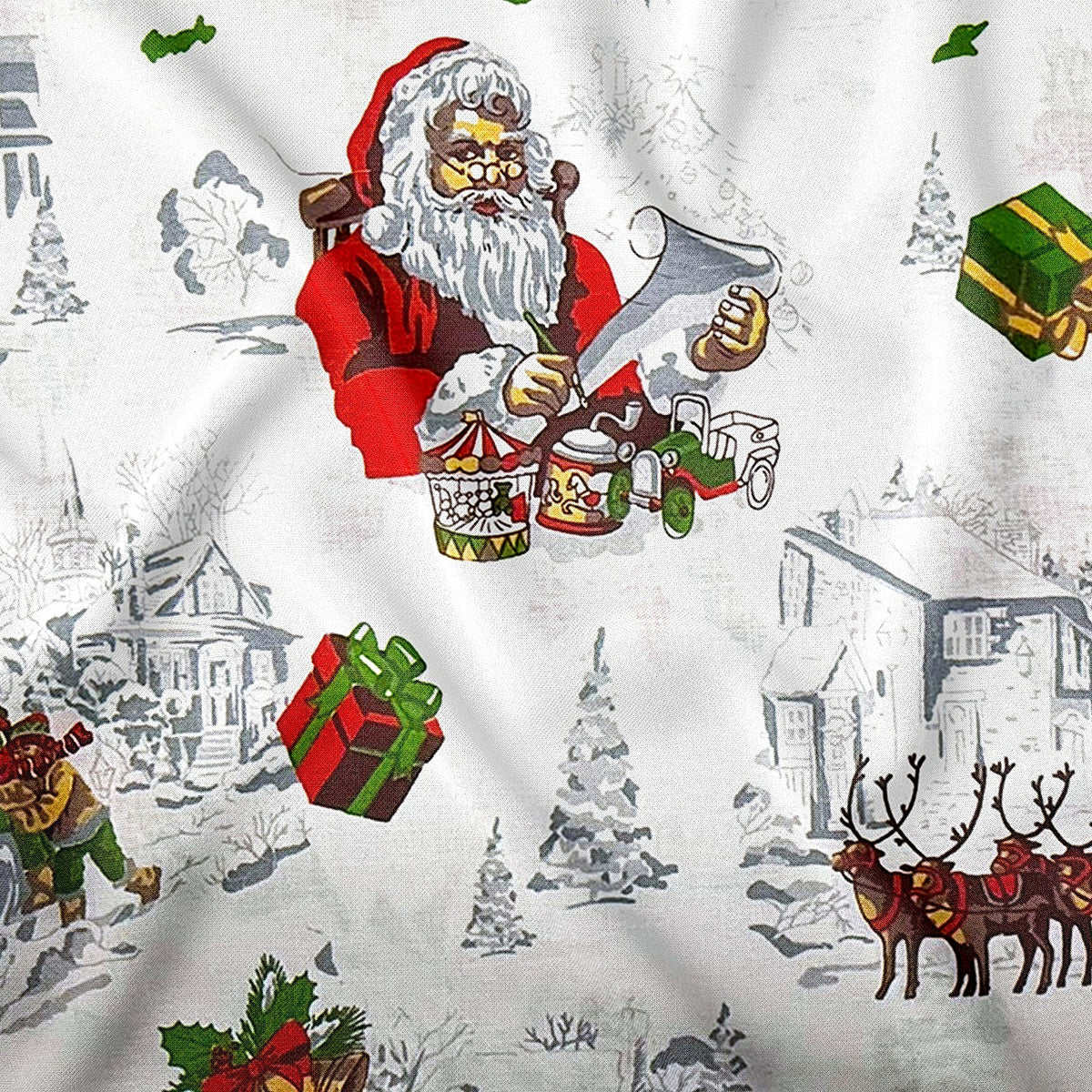 Bomullstyg - jultomte