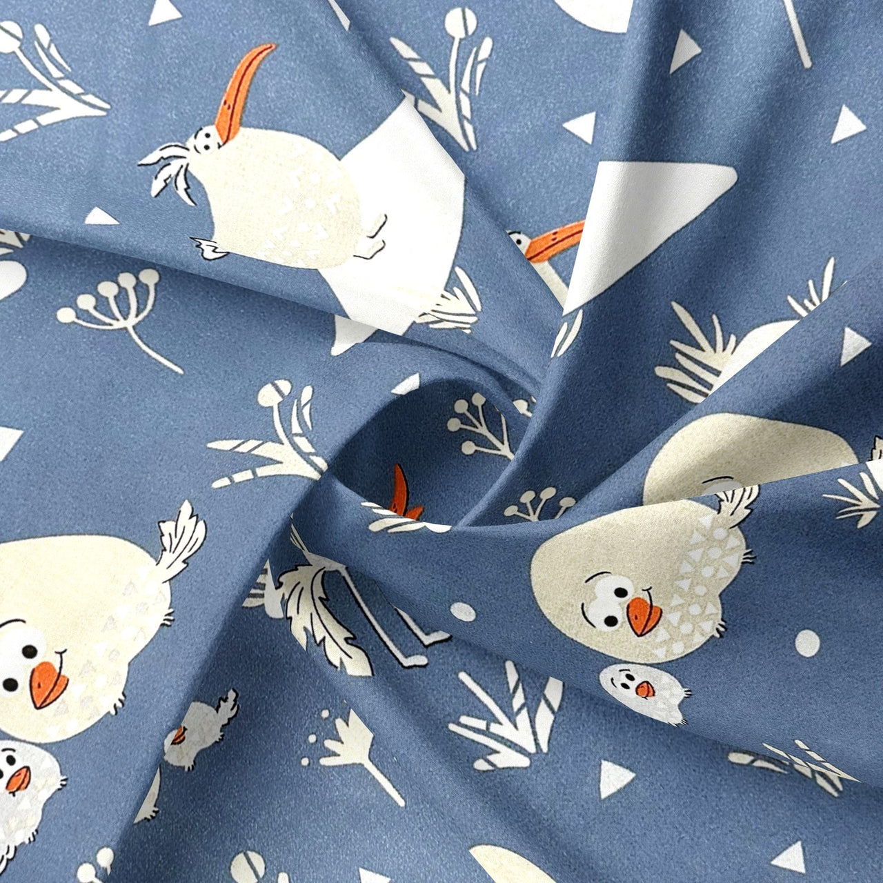 Cotton Fabric - Fluffy Birds