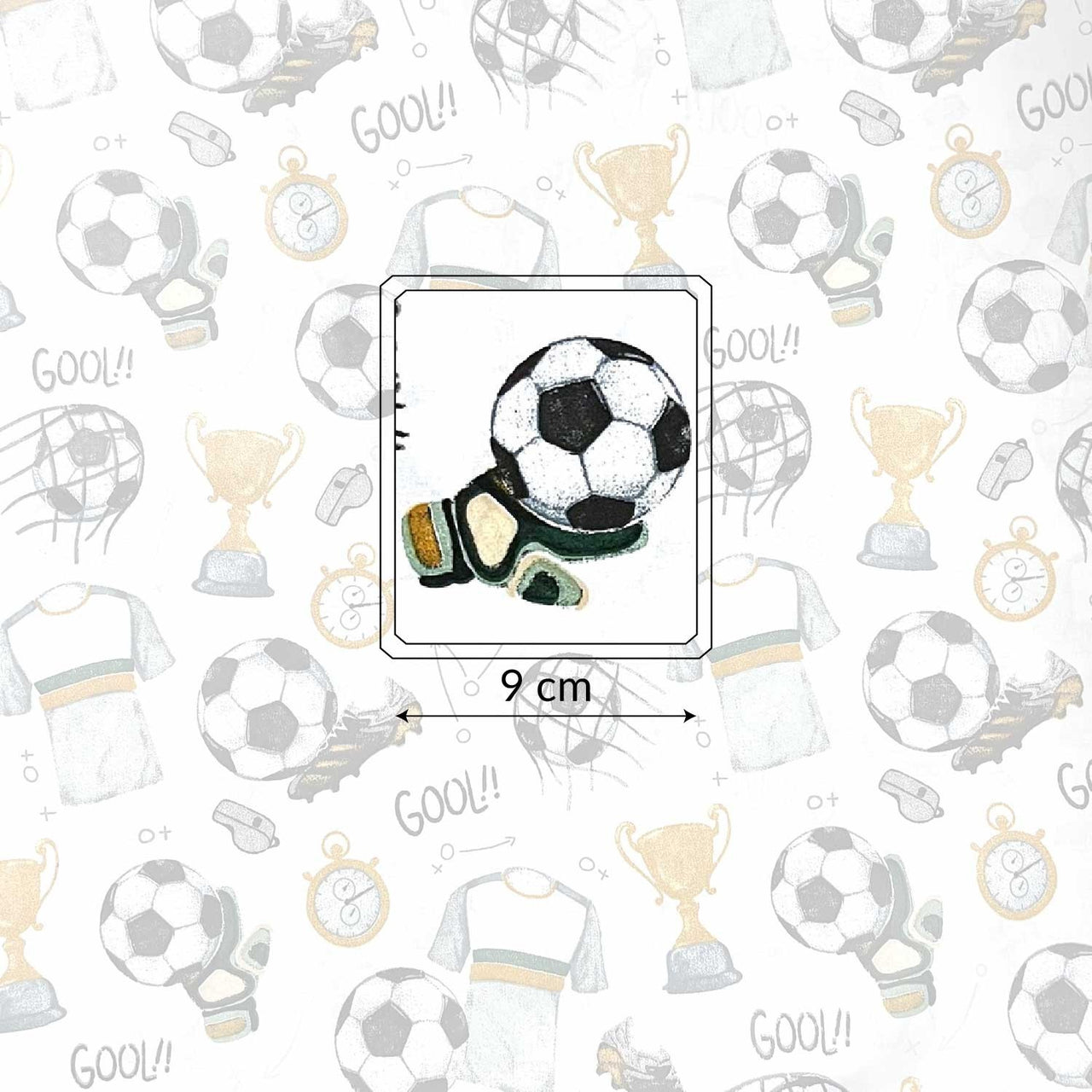 Cotton Fabric - Football
