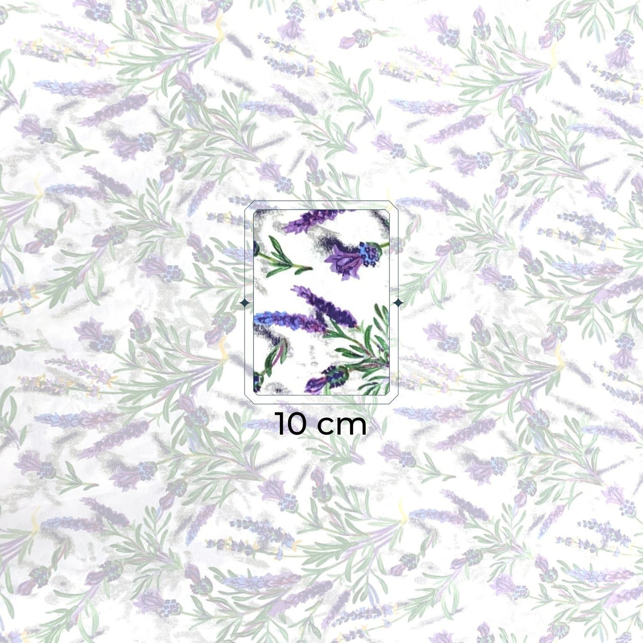 Cotton Fabric - Lavender, Violet