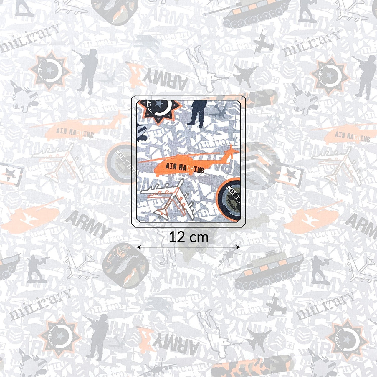 Cotton Fabric - Military