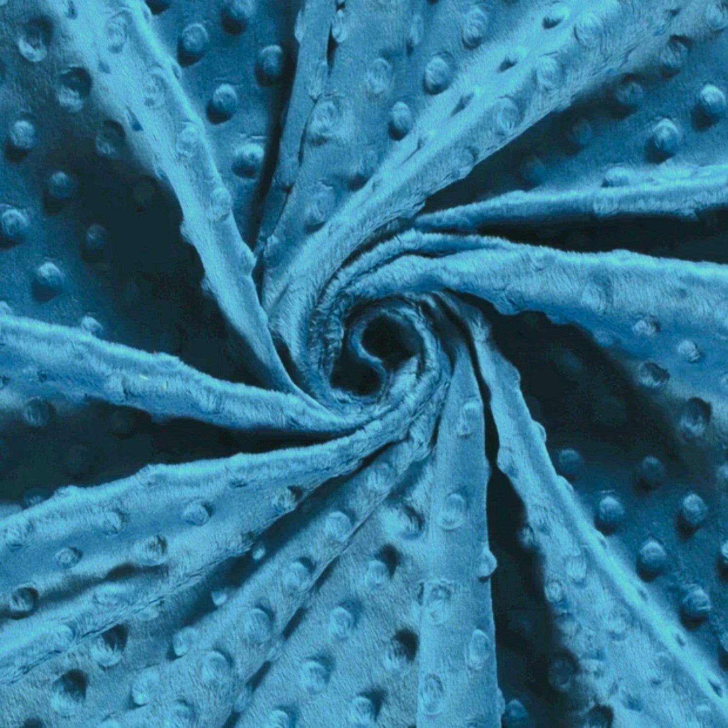 Minky Fabric 300 g - Dark Turquoise