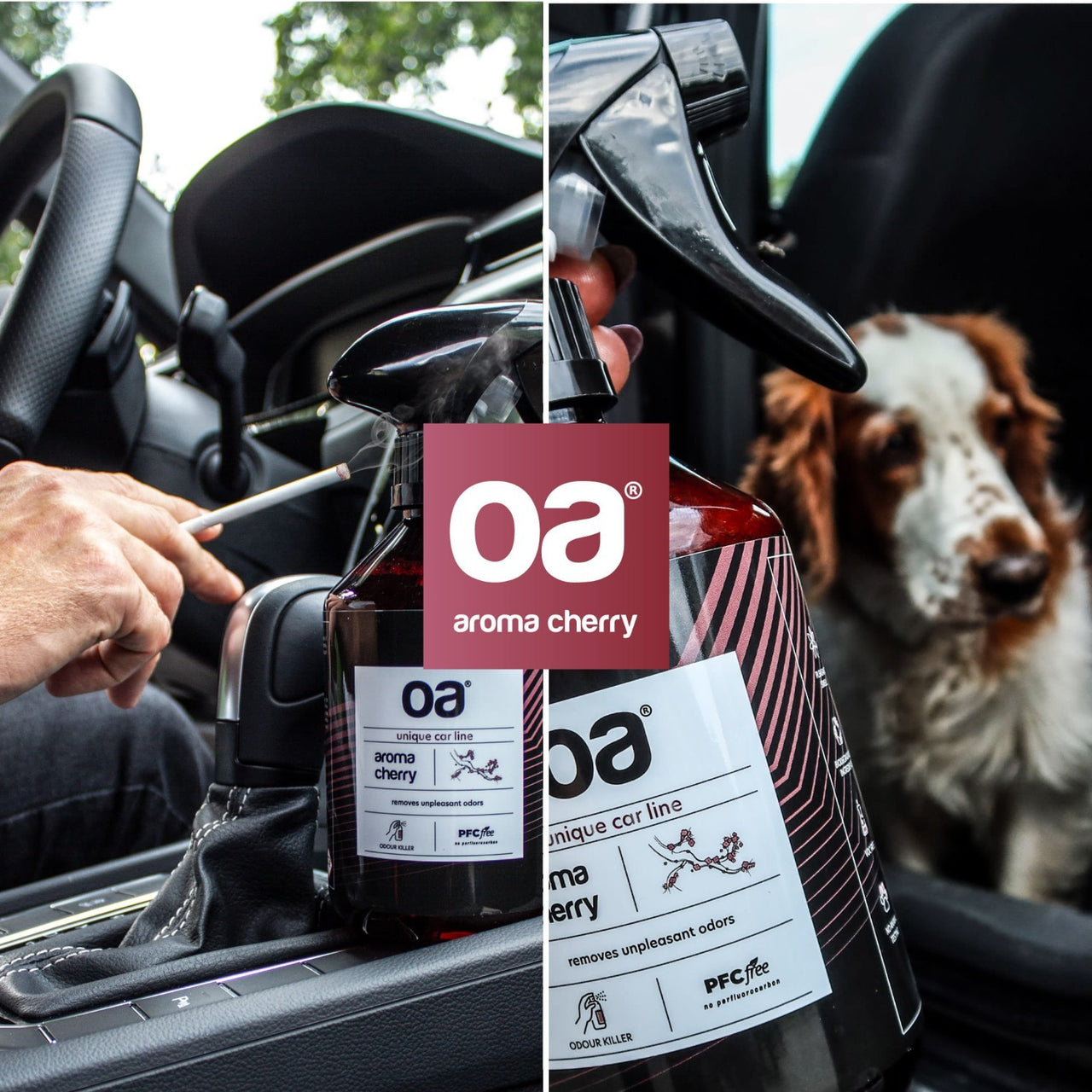 Odor Eliminator & Neutralizer — OA CAR & HOME CHERRY ODOR NEUTRALIZER - PINaPIN