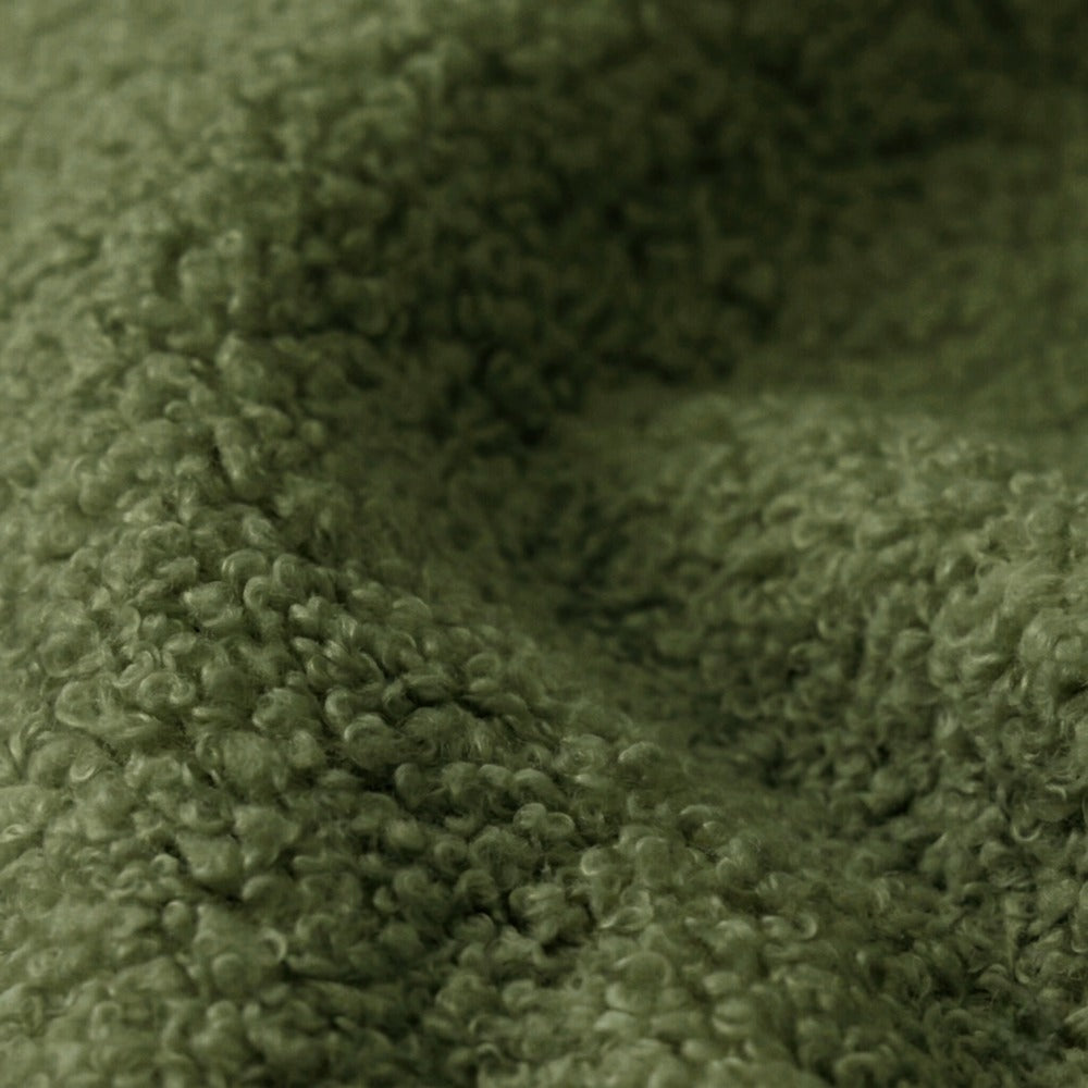 Möbeltyg NOW OR NEVER RECYCLED Velour - Vit