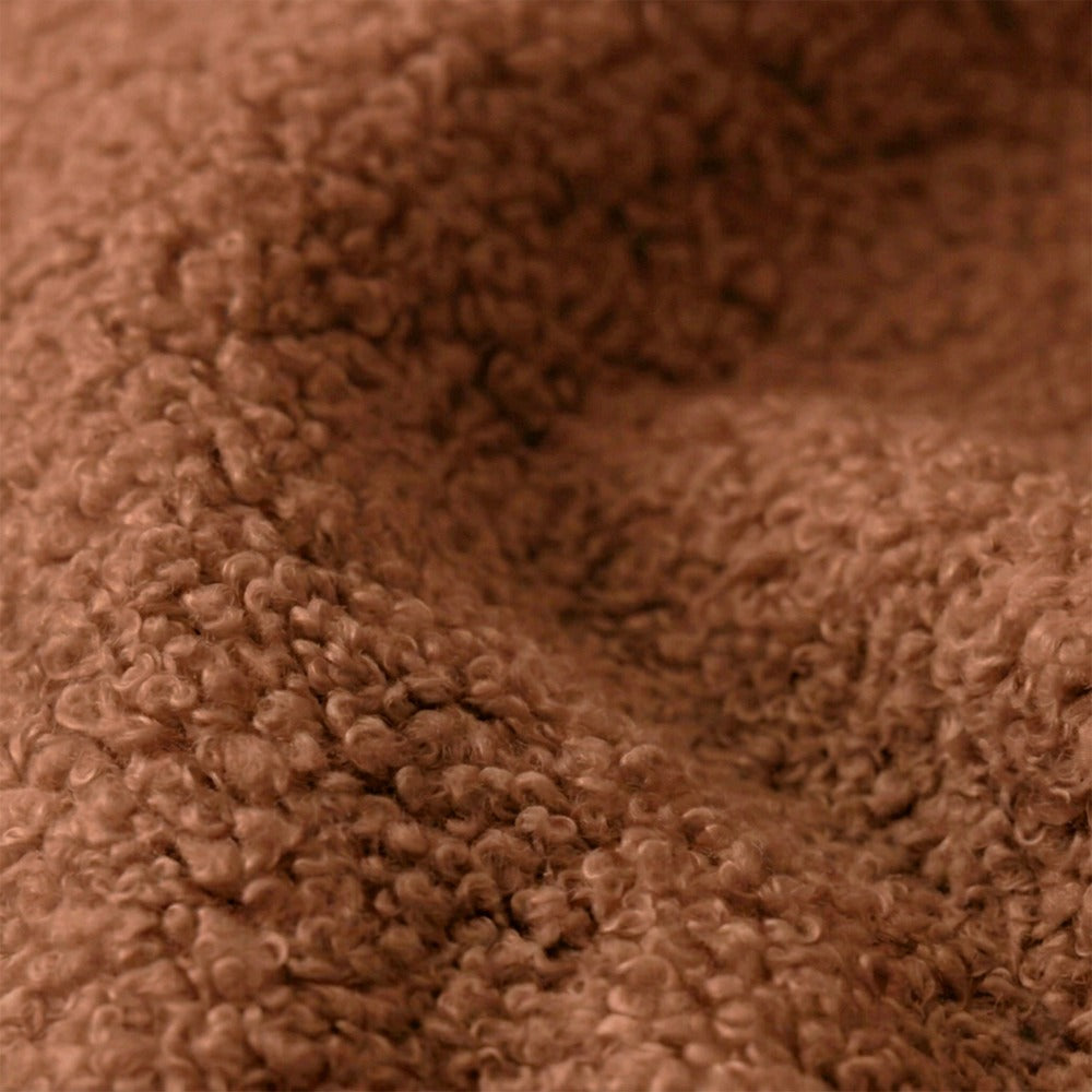 Möbeltyg NOW OR NEVER RECYCLED Velour - Vit