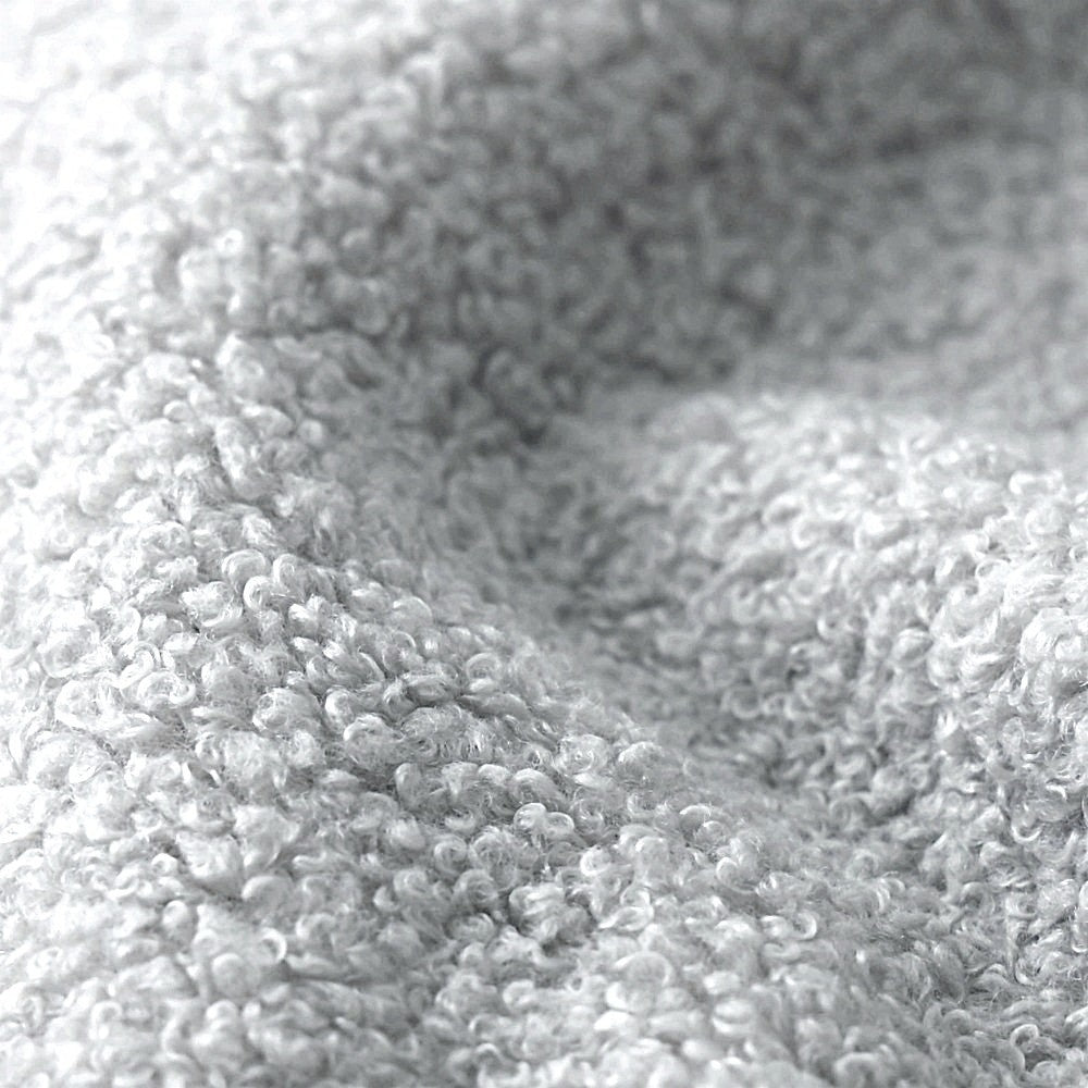 Möbeltyg NOW OR NEVER RECYCLED Velour - Vit