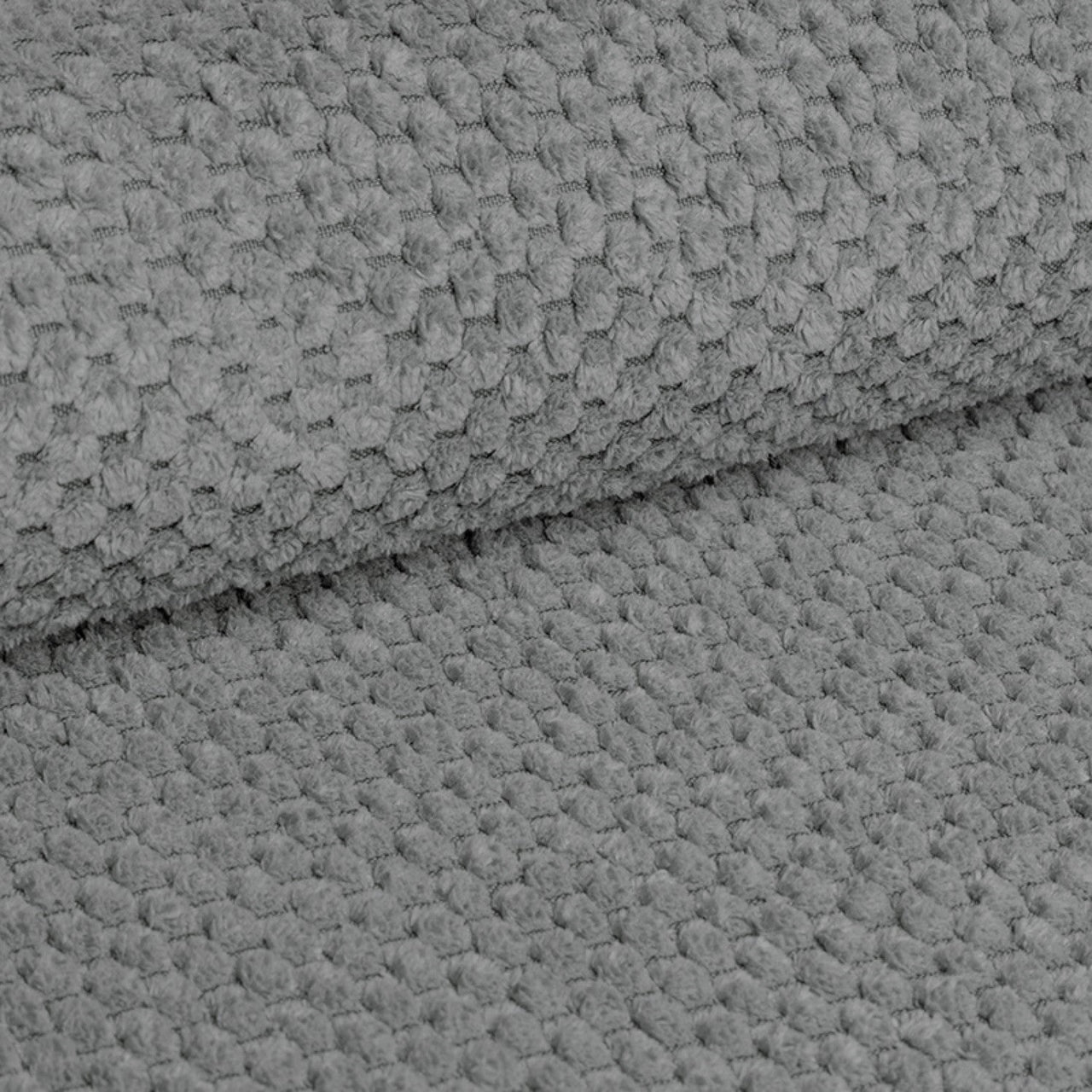 Upholstery Fabric DOT I Velour - Grey