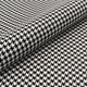 Möbeltyg Houndstooth - Svart