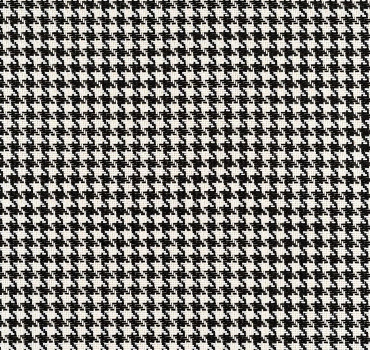 Upholstery Fabric Houndstooth - Black