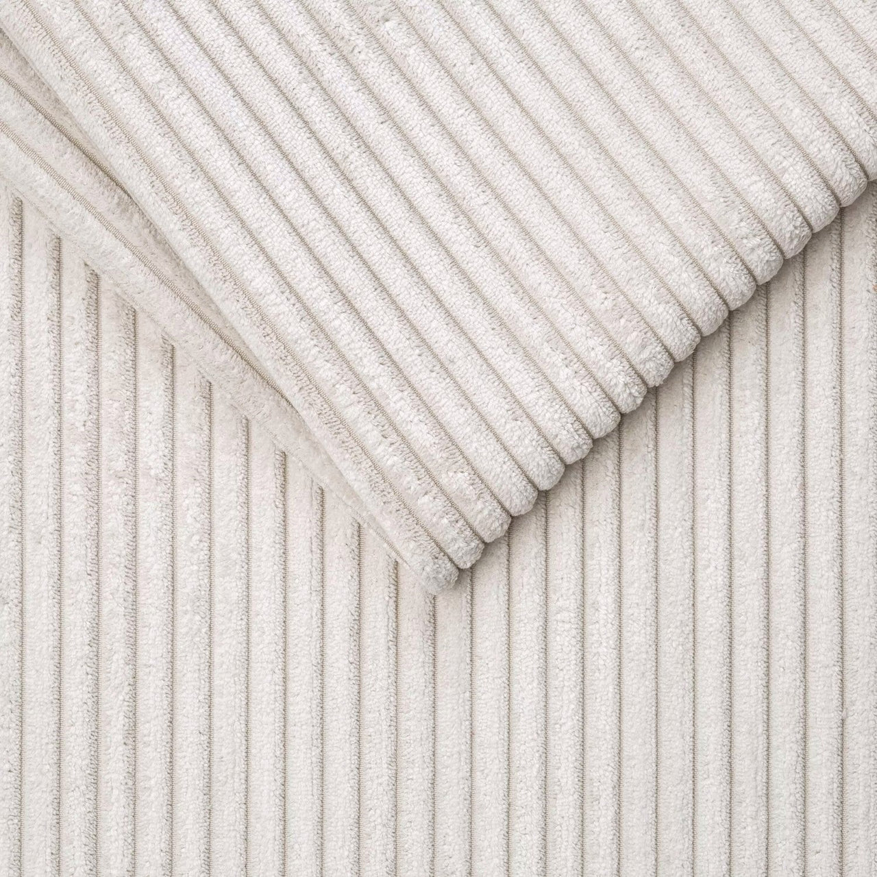 Upholstery Fabric LINCOLN Velour - Light Ecru