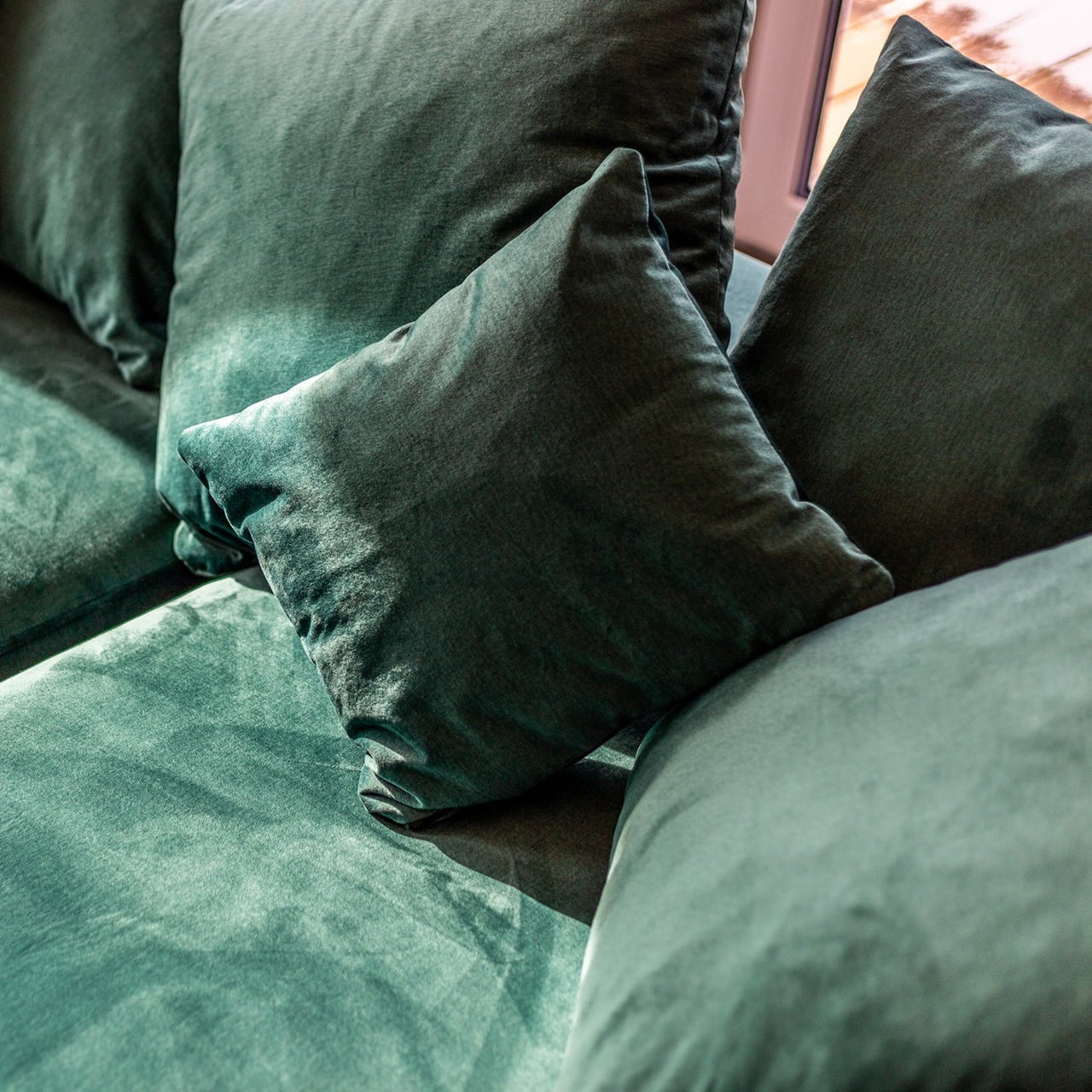Upholstery Fabric MONOLITH Velour - Light Grey