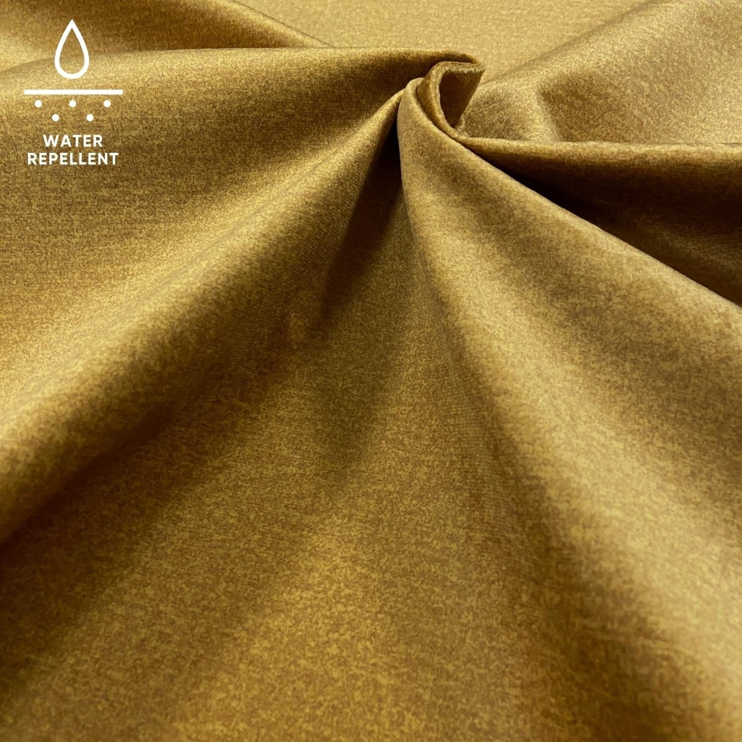 Upholstery Fabric MONOLITH Velour - Mustard