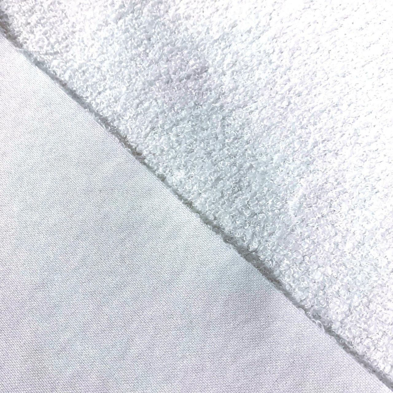 Upholstery Fabric NOW OR NEVER RECYCLED Velour - White