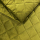 Möbeltyg Kviltad Velour Diamant 5x5 - Oliv