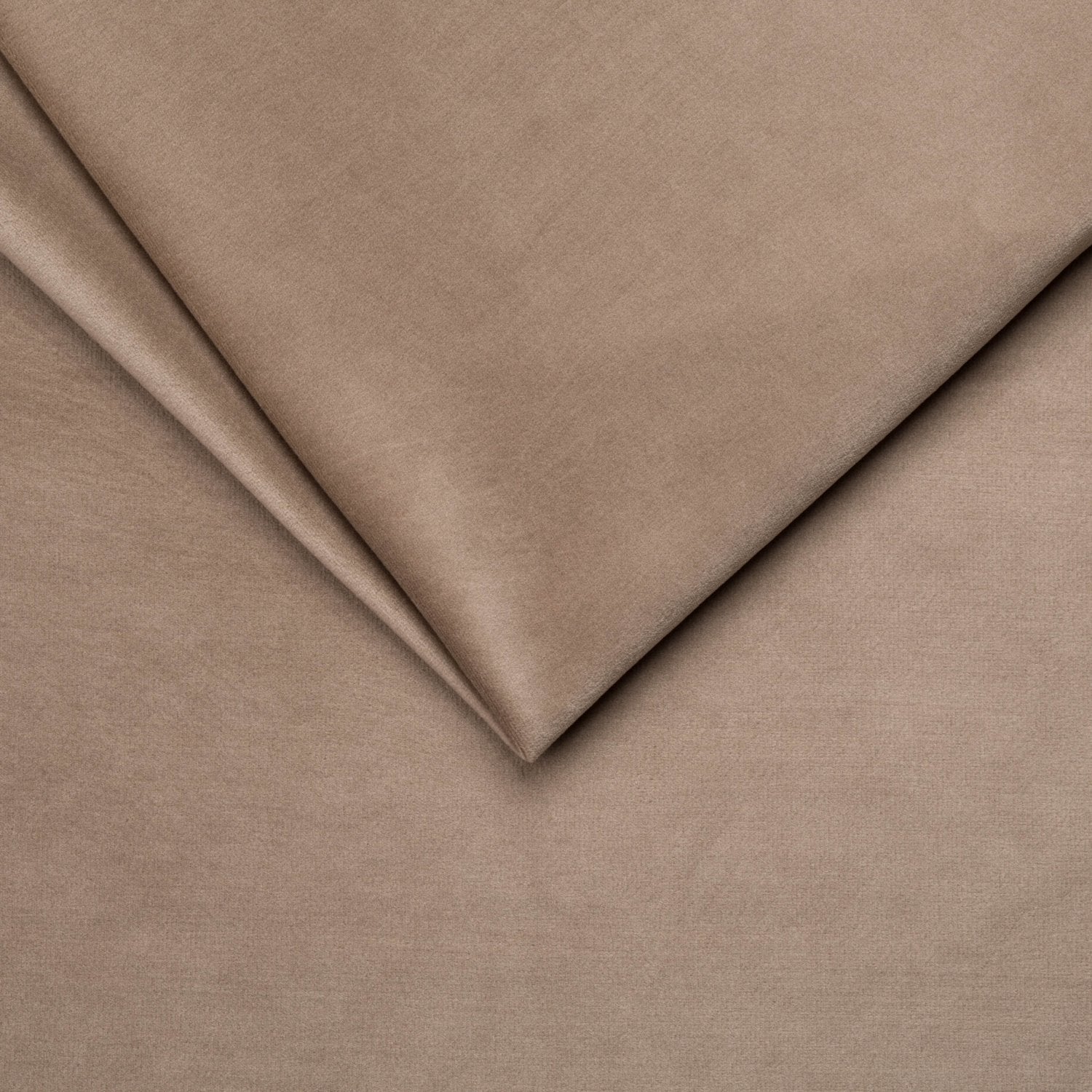 Upholstery Fabric RIVIERA Velour - Cappuccino