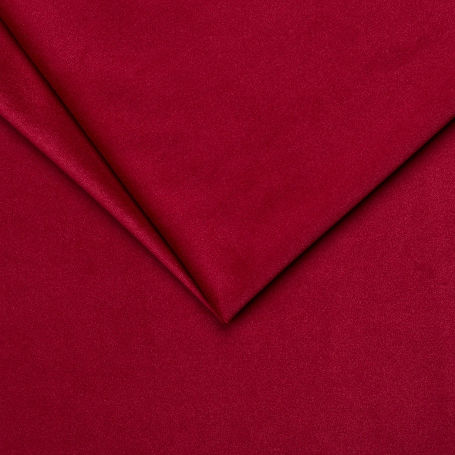 Upholstery Fabric RIVIERA Velour - Dark Red