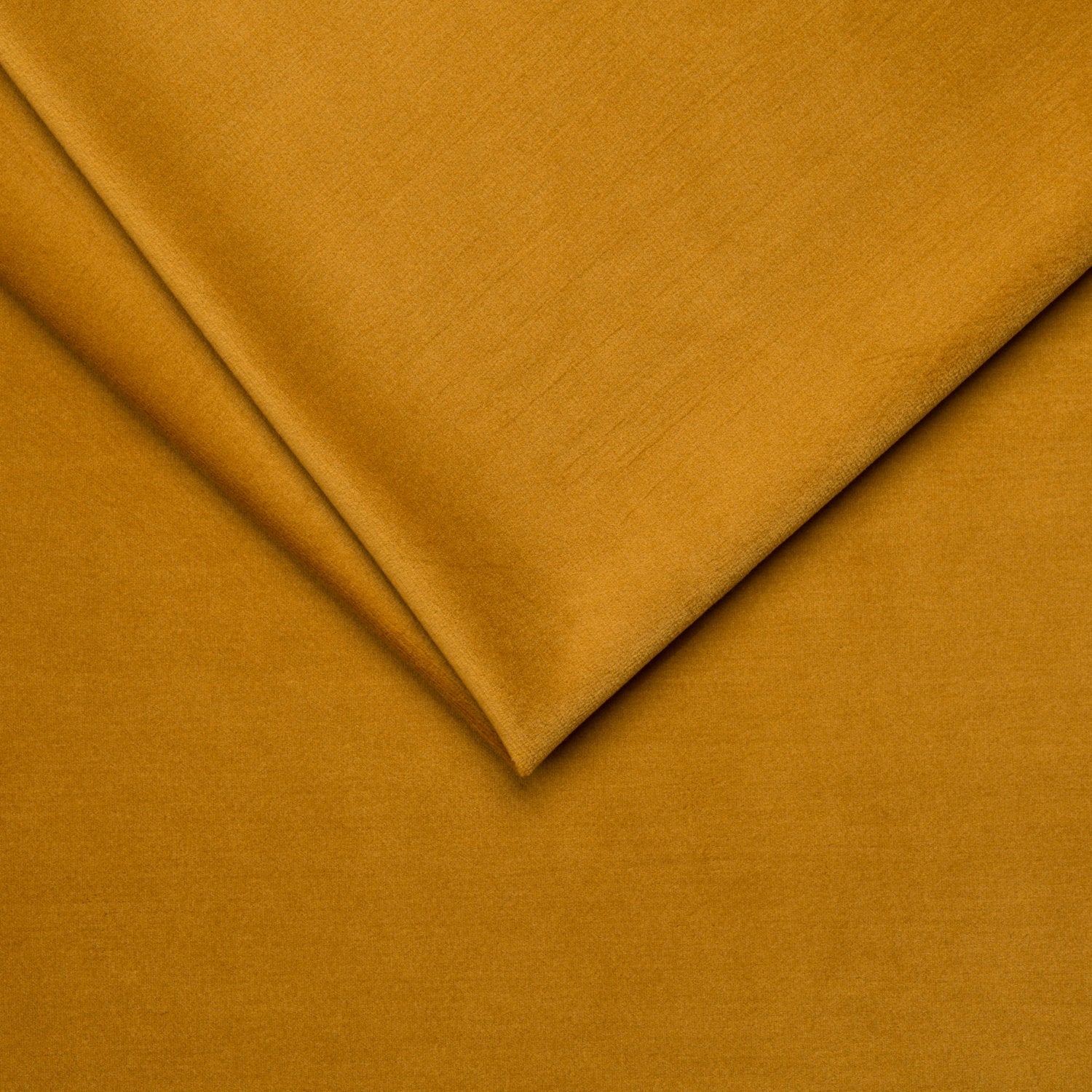 Upholstery Fabric RIVIERA Velour - Mustard