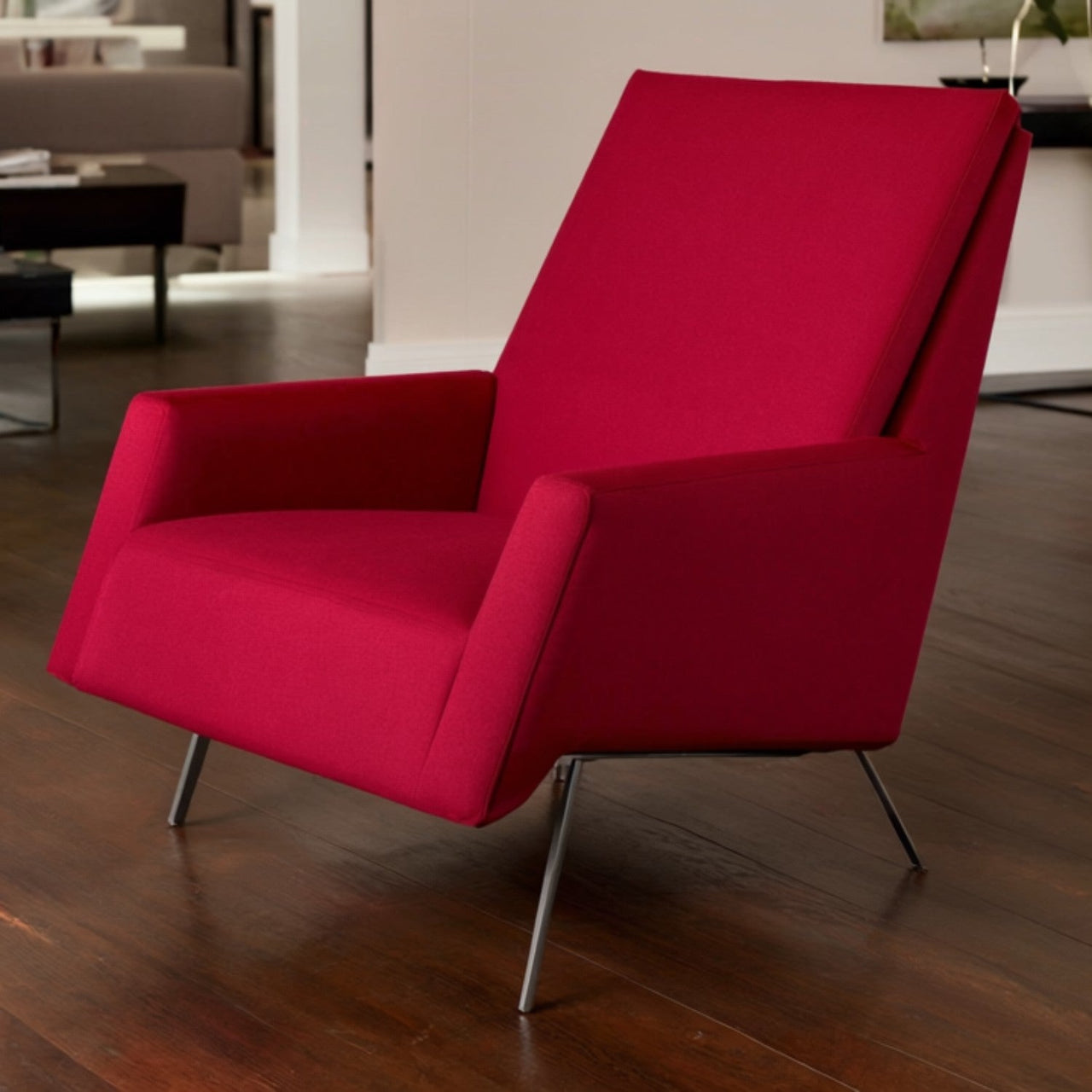 Upholstery Fabric SWING Velour - Red