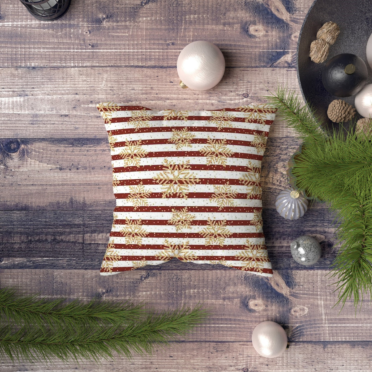 Water Resistant Christmas Fabric Oxford - 50413
