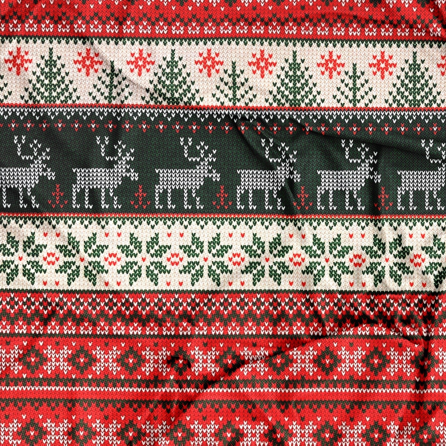 Water Resistant Christmas Fabric Oxford - 50438