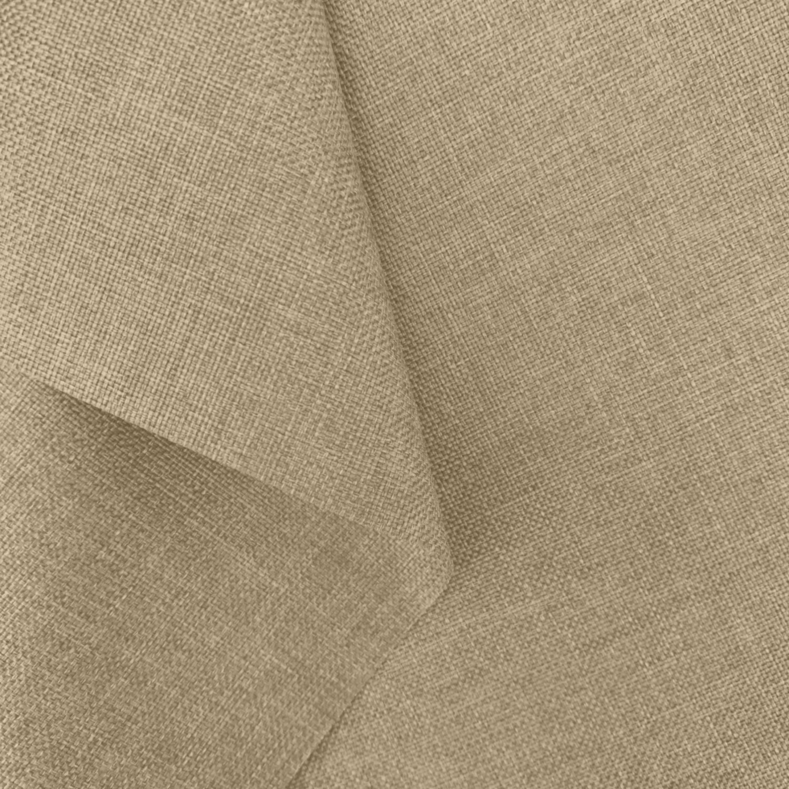 Water Resistant Fabric Linen Imitation - Cappuccino