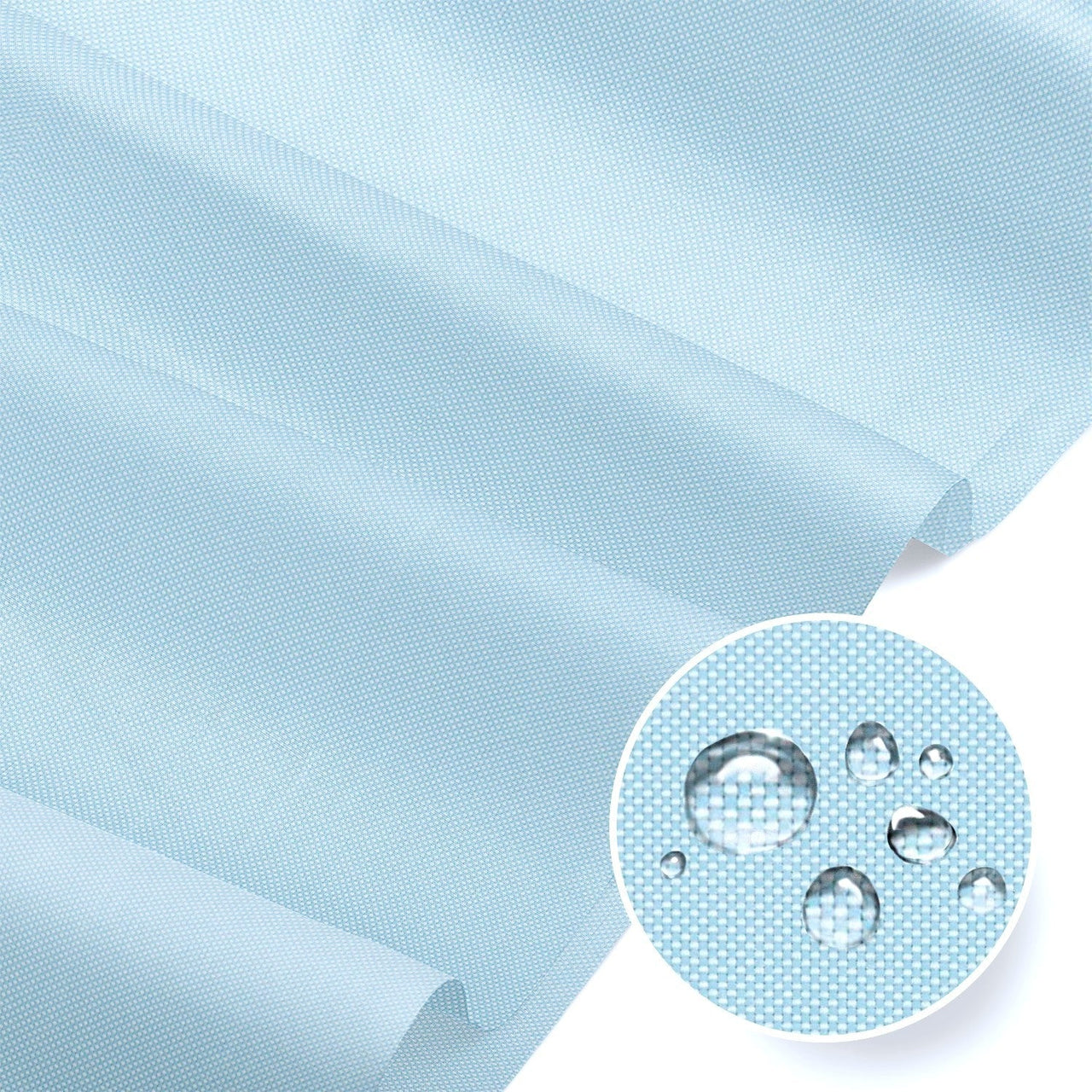 Water Resistant Fabric Oxford - Baby Blue