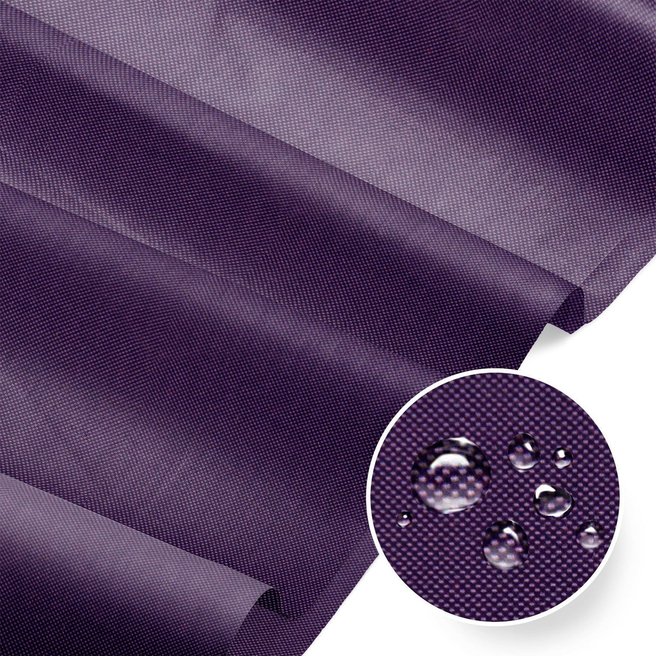 Water Resistant Fabric Oxford - Dark Violet
