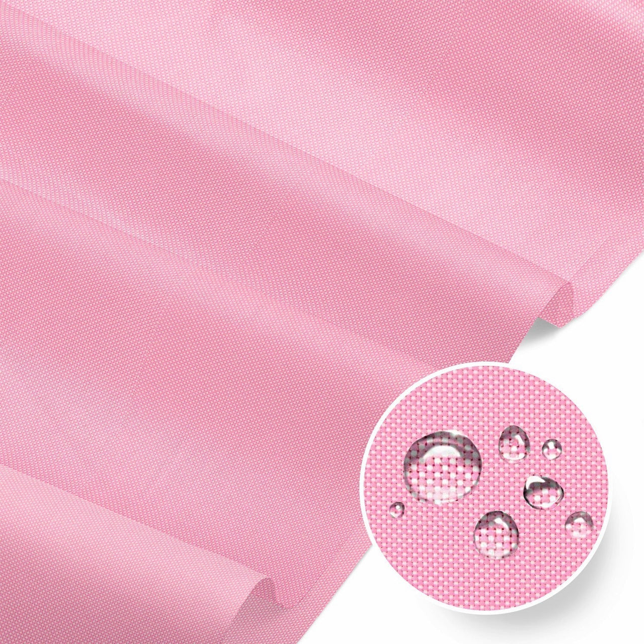 Water Resistant Fabric Oxford - Light Pink